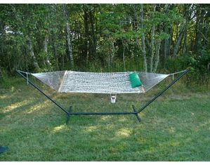 Bay Hammock Soft Spun Nylon Single Hammock