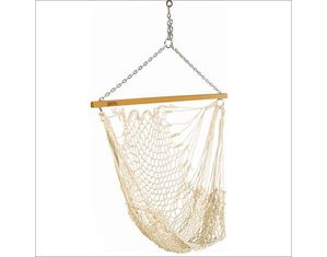 Hatteras Hammocks Classics Single Cotton Rope Hammock Chair