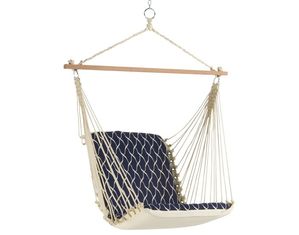Hatteras Hammocks Cushioned Single Swing - Chateau Summer Cottage