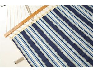 Hatteras Hammocks The Mariner Large Quilted Comfort Hammock Hamptons Summer Fabric