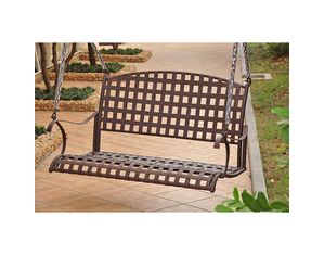 ICI Santa Fe Iron Nailhead Hanging Swing