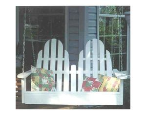 Prairie Leisure Adirondack Porch Swing
