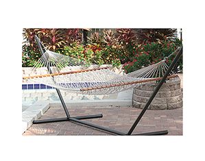 Smart Solar Cancun Rope Hammock Hammock and Porch Swing