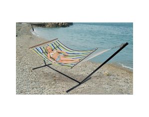 Stansport Antigua Cotton Hammock w/ Stand - Double