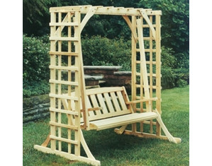 Great American Woodies Arbor Swing Set Porch Swing