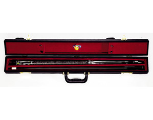 Cue & Case Black 1 x 1 Deluxe Hard Box Case - Fast FREE FedEx Shipping!