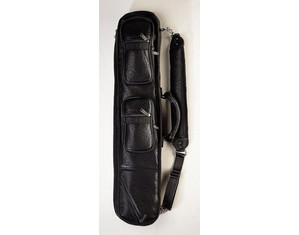 Cue  Oversized 4 x 8  Genuine Leather Soft Case - Fast FREE FedEx Shipping!