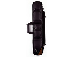 Cue & Case Oversized 4 x 8  Leatherette Soft Case with Tan Inset - Fast FREE FedEx Shipping!