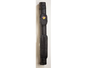 Cue & Case Pro Series 2 x 2 Black Vinyl Hard Case with 9 Ball Logo - Fast FREE FedEx Shipping!