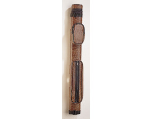 Cue & Case Pro Series 2 x 2 Brown Vinyl Hard Case - Fast FREE FedEx Shipping!