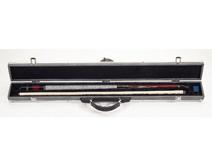 Cue & Case Silver Hard Box Case with Reinforced Corners