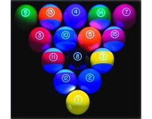 EPCO Epco Glo Regulation Pool/Billiard Ball Set