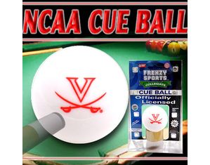 Frenzy Sports College Logo Cue Ball