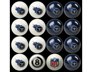 Imperial Tennessee Titans Team Billiard Ball Set
