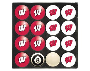 Imperial Wisconsin Billiard Ball Set