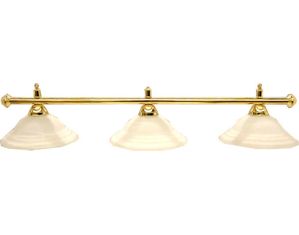 Schmelke 3 Shade Glass Alabaster
