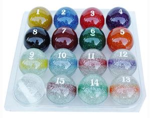 Sterling Designer Glittering Pool/Billiard Balls Set