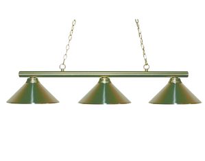 Z-Lite 155-3BN-MBN Sharp Shooter 3 Light Billiard Brushed Nickel