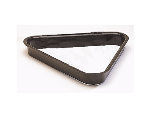 Cue & Case Black Plastic Triangle Rack