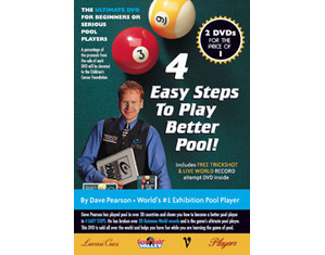 Cue & Case Dave Pearson DVD - Fast FREE FedEx Shipping!