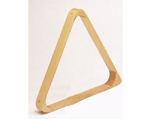 Cue & Case Ramin Wood Triangle Rack