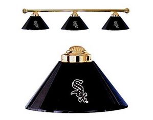 Imperial Chicago White Sox 3 Shade Billiard Lamp