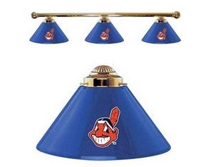 Imperial Cleveland Indians 3 Shade Billiard Lamp