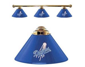 Imperial Los Angeles Dodgers 3 Shade Billiard Lamp