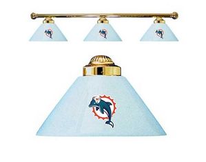 Imperial Miami Dolphins 3 Shade Lamp (18-4008-3S)