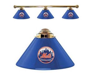 Imperial New York Mets 3 Shade Billiard Lamp