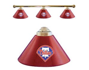 Imperial Philadelphia Phillies 3 Shade Billiard Lamp