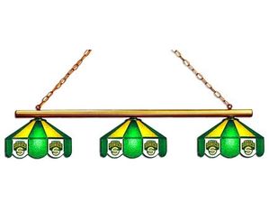 Imperial Seattle Supersonics Billiard Lamps Glass 3 Shade