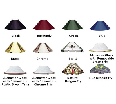 Available Shades Finishes