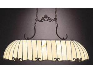 Kichler Tiffany Family Group 3 Light Pool Table Light