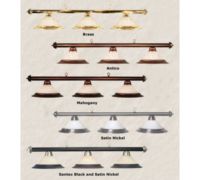 Available Bar Finishes