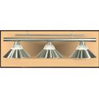 Nickel  Pool Table Lights