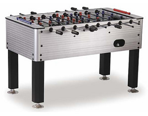 The Level Best Chrome Foosball Table - Fast FREE FedEx Shipping!