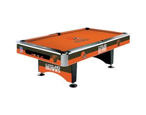 Imperial Cleveland Browns Pool Table