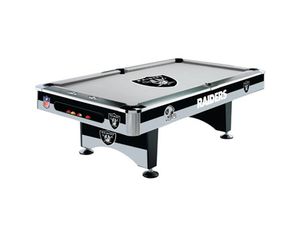 Imperial Oakland Raiders Pool Table