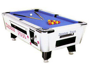 Great American Kiddie Pool 6 ft Coin Operated Pool Table with Accessories - FREE Inside Delivery!