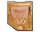 Leather Pocket with Fringed Accents