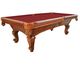 Burgundy Felt Table