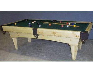 Northwoods Billiards Knotty Pine Pool Table - FREE Inside Delivery!