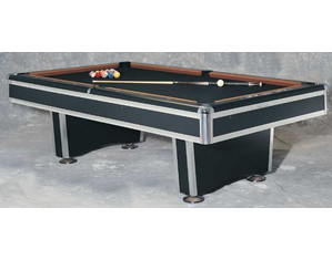 The C L Bailey 8 ft Black Knight Pool Table