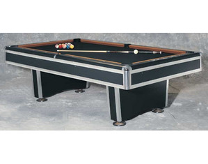 The C L Bailey 9 ft Black Knight Pool Table - FREE Inside Delivery!