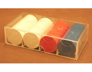 Worldwise Imports Clay Poker Chips - Fast FREE FedEx Shipping!