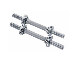 Sunny Health and Fitness 14 Inch Threaded Chrome Handle Bar