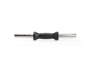 Hampton Fitness 16 in Dumbbell Handle with Snug-Grip Urethane Grip