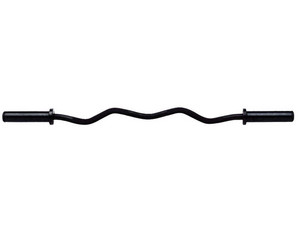 Hampton Fitness International Black Oxide Curl Bar - Fast FREE FedEx Shipping!