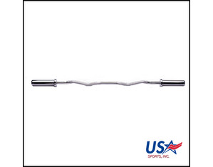 USA Sports Olympic Economy EZ Curl Bar - Fast FREE FedEx Shipping!